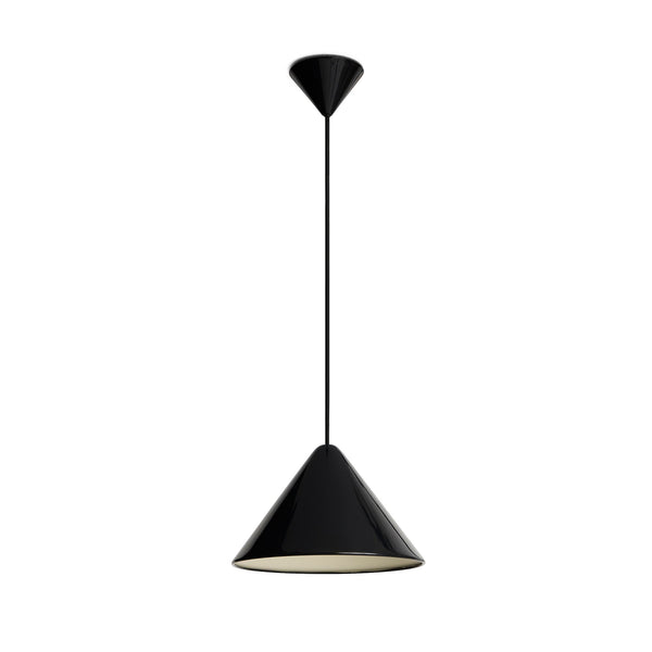Lámpara colgante Compass · HAY · Soft Black / Fix / Ø 26 cm