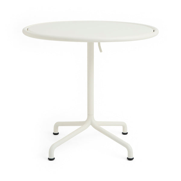 Mesa de exterior Deville · HAY · Cream White / Ø 80 cm