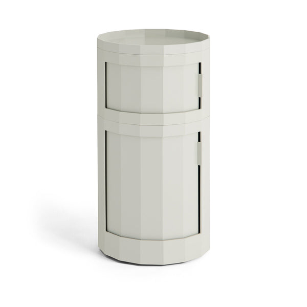Mueble auxiliar Facet · HAY · Misty Grey / 110 cm