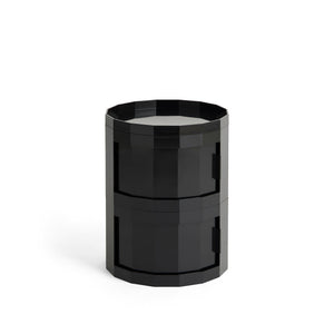 Mueble auxiliar Facet · HAY · Anthracite / 20 cm