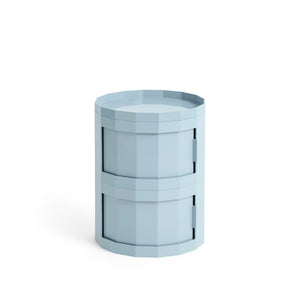 Mueble auxiliar Facet · HAY · Misty Blue / 20 cm