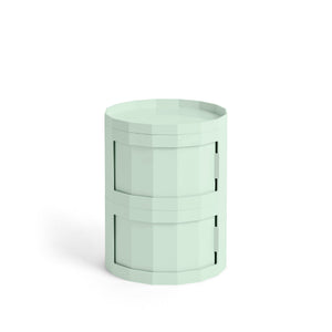 Mueble auxiliar Facet · HAY · Soft Mint / 20 cm