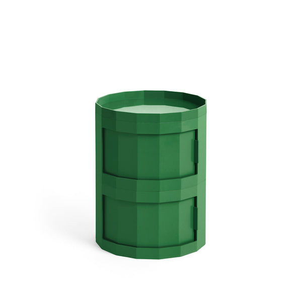 Mueble auxiliar Facet · HAY · Spinach Green / 20 cm