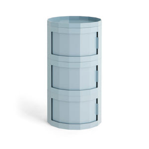 Mueble auxiliar Facet · HAY · Misty Blue / 30 cm