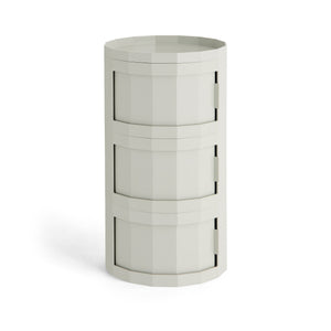 Mueble auxiliar Facet · HAY · Misty Grey / 30 cm