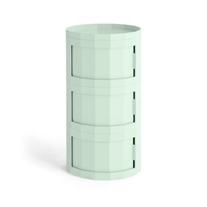 Mueble auxiliar Facet · HAY · Soft Mint / 30 cm