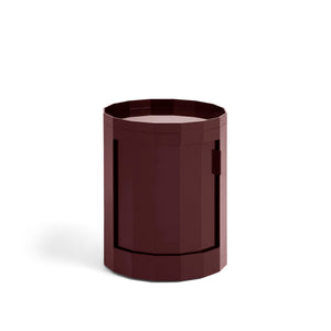 Mueble auxiliar Facet · HAY · Burgundy / Low