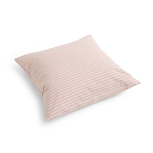 Funda de almohada Fineline · HAY · Soft Pink / 80 x 80 cm