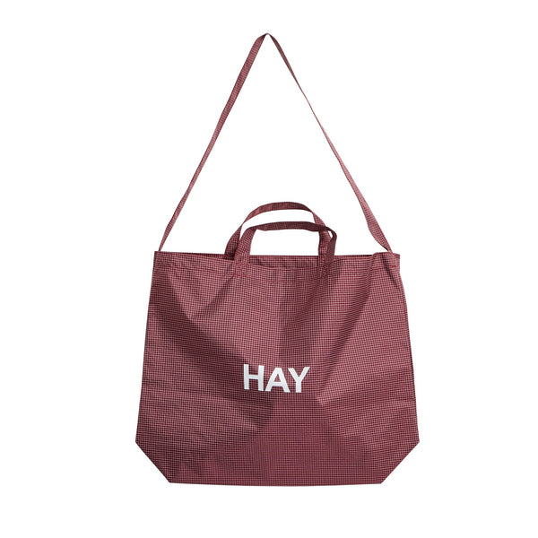 Bolso bandolera Grid · HAY · Burgundy
