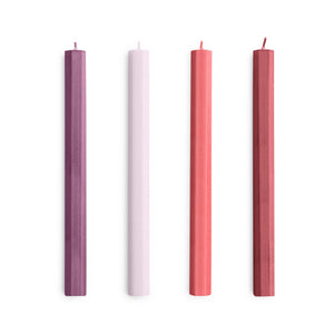 Velas Hexagon · HAY · Red/Bordeaux