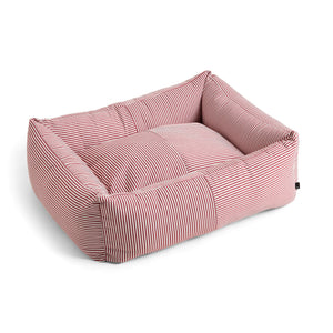 Cama para perro Dogs · HAY · Red/White Stripes / Zip / M