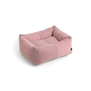 Cama para perro Dogs · HAY · Red/White Stripes / Zip / XS