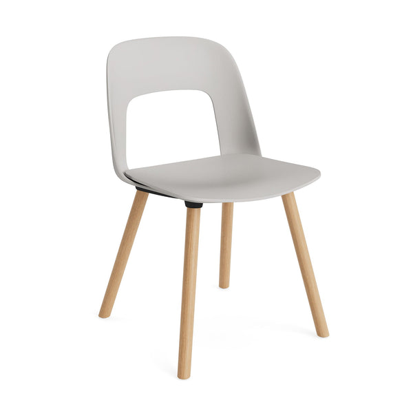 Silla Layout 121 · HAY · Oak/Sky Grey