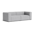 Sofá Mags 2,5 plazas · HAY · Linara light gray (443) / Armrests On Both Sides / Combination 1