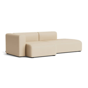 Sofá Mags 2,5 plazas · HAY · Kvadrat " Hallingdal " 65 beige (220) / Left Armrest / Combination 3