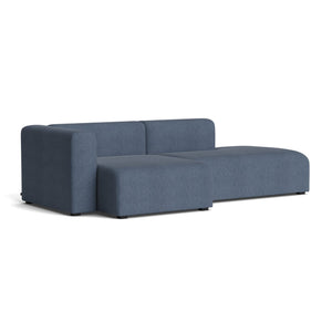 Sofá Mags 2,5 plazas · HAY · Turf Blue Grey / Left Armrest / Combination 3