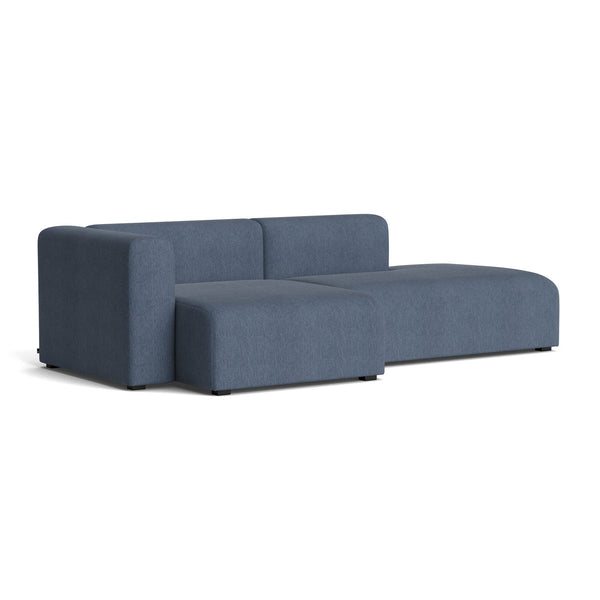 Sofá Mags 2,5 plazas · HAY · Turf Blue Grey / Left Armrest / Combination 3