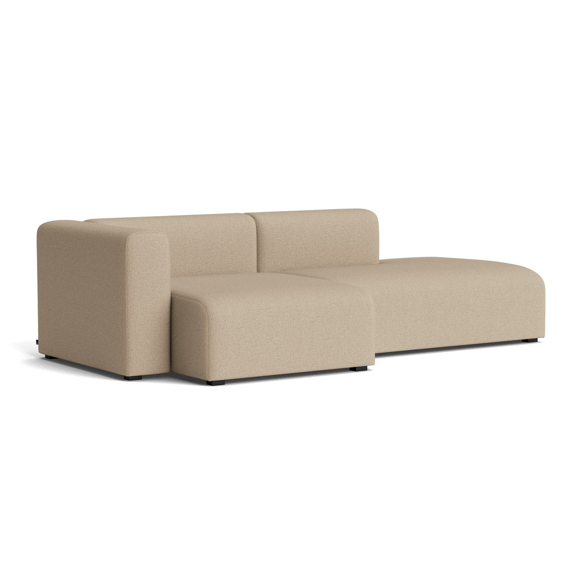 Sofá Mags 2,5 plazas · HAY · Maglia Warm Gray / Left Armrest / Combination 3