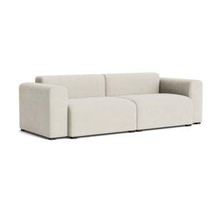 Sofá Mags 2,5 plazas con brazos bajos · HAY · Linara cream (440) / Armrests On Both Sides / Combination 1