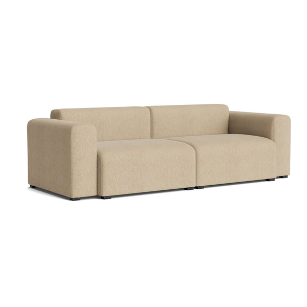 Sofá Mags 2,5 plazas con brazos bajos · HAY · Turf Sand / Armrests On Both Sides / Combination 1