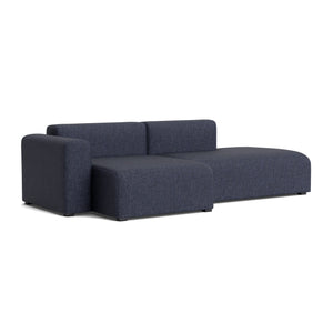 Sofá Mags 2,5 plazas con brazos bajos · HAY · Overlap dark gray (03) / Left Armrest / Combination 3