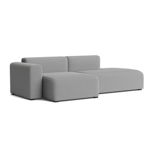 Sofá Mags 2,5 plazas con brazos bajos · HAY · Steelcut Gray Trio (133) / Left Armrest / Combination 3