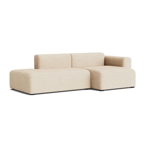 Sofá Mags 2,5 plazas con brazos bajos · HAY · Bolgheri beige (LGG60) / Right Armrest / Combination 3
