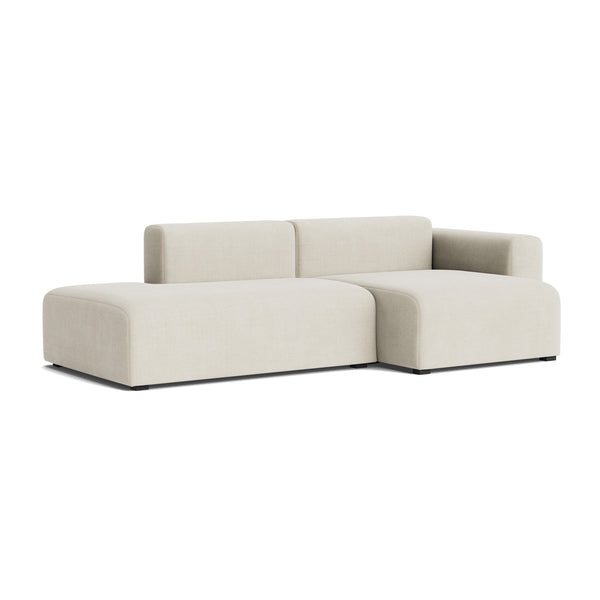 Sofá Mags 2,5 plazas con brazos bajos · HAY · Linara cream (440) / Right Armrest / Combination 3