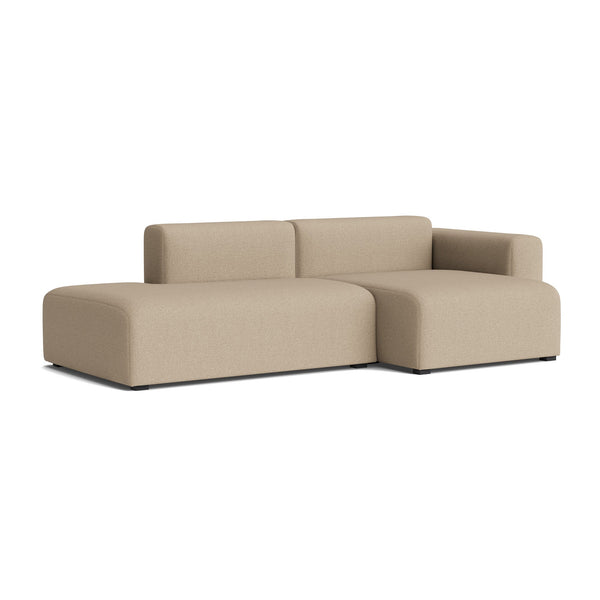 Sofá Mags 2,5 plazas con brazos bajos · HAY · Maglia Warm Gray / Right Armrest / Combination 3