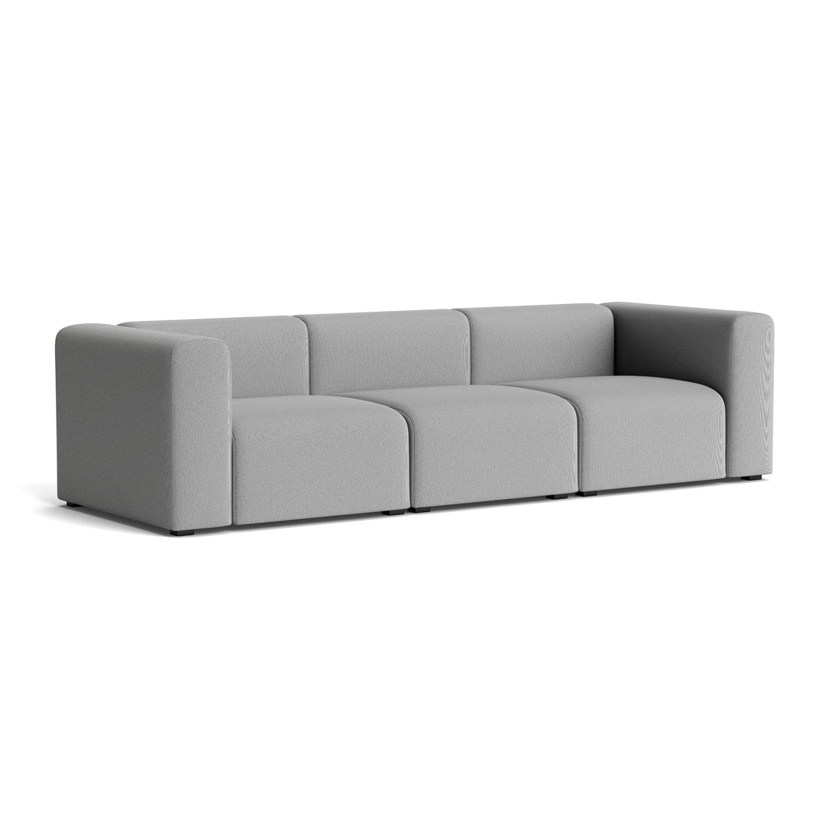 Sofá de 3 plazas Mags · HAY · Steelcut Trio gray (133) / Armrests On Both Sides / Combination 1