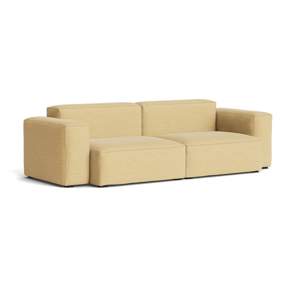Sofá 2,5 plazas brazo bajo Mags Soft · HAY · Yuma Yellow (833)