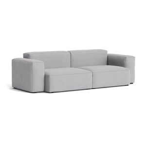 Sofá 2,5 plazas brazo bajo Mags Soft · HAY · Linara light gray (443)