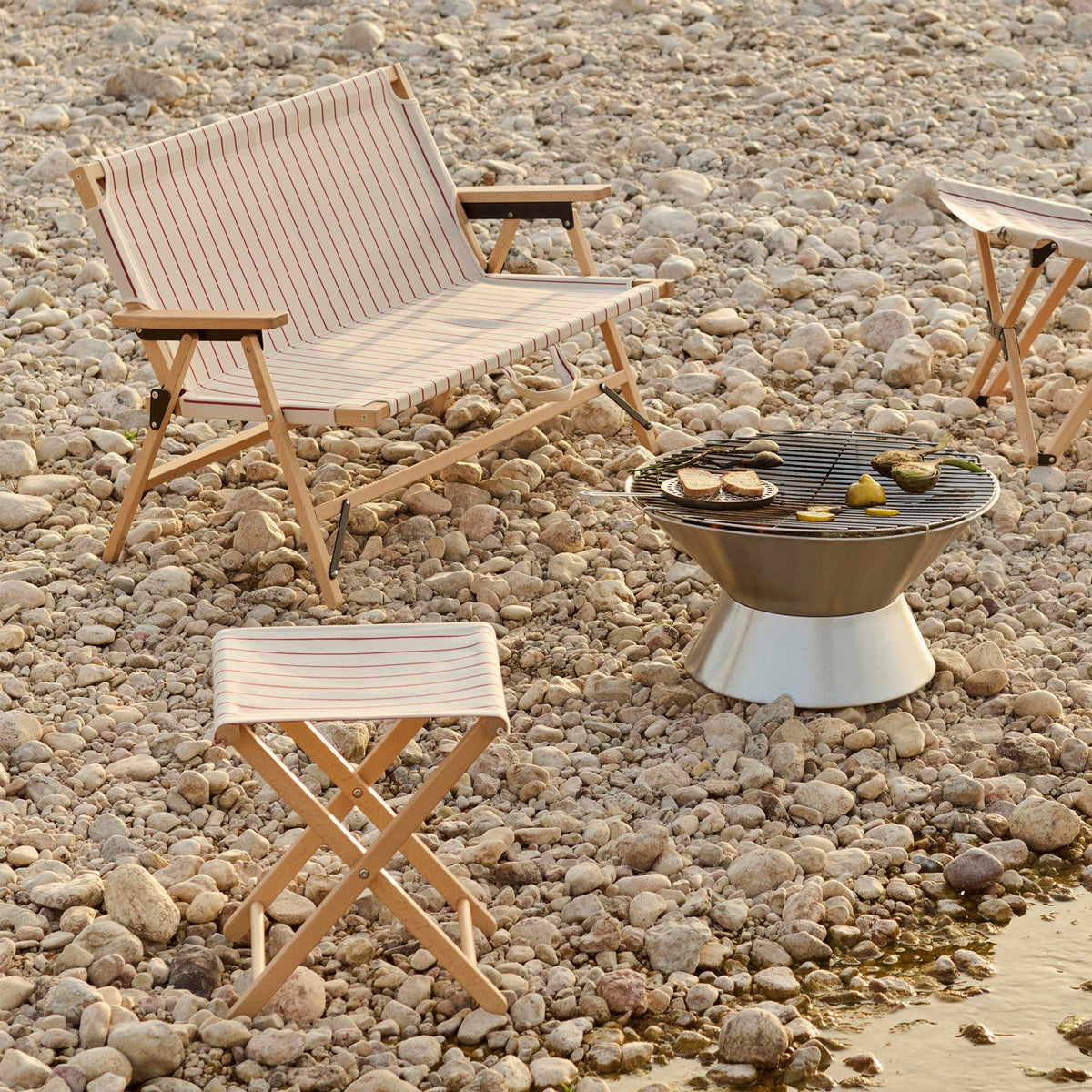 Taburete plegable Outdoor Market · HAY · ambiente