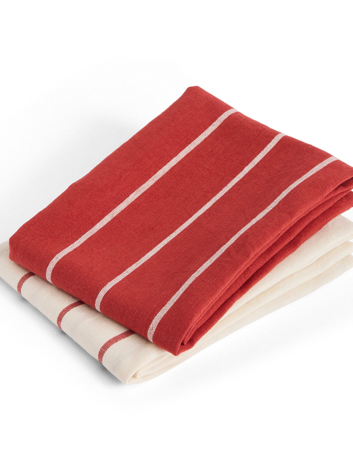 Paño de cocina Outdoor Market · HAY · Beige With Red Stripe