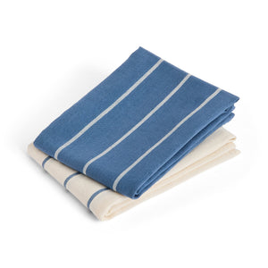 Paño de cocina Outdoor Market · HAY · Blue With Beige Stripe