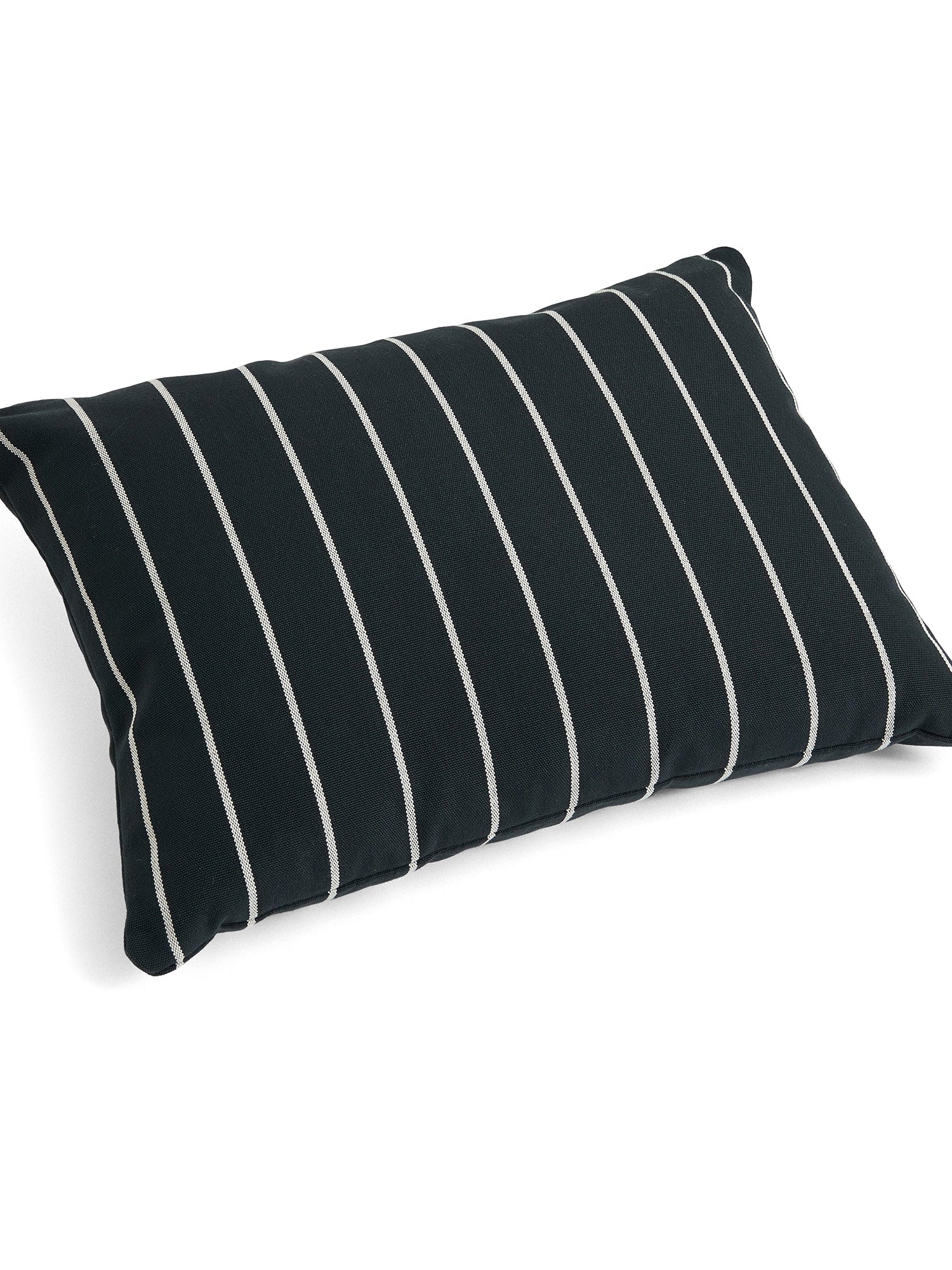 Cojín Outdoor Market · HAY · Black With Beige Stripe