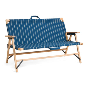 Sofá plegable Outdoor Market · HAY · Blue With Beige Stripe