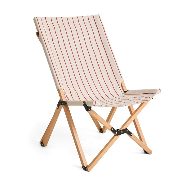 Silla plegable Outdoor Market · HAY · Beige With Red Stripe