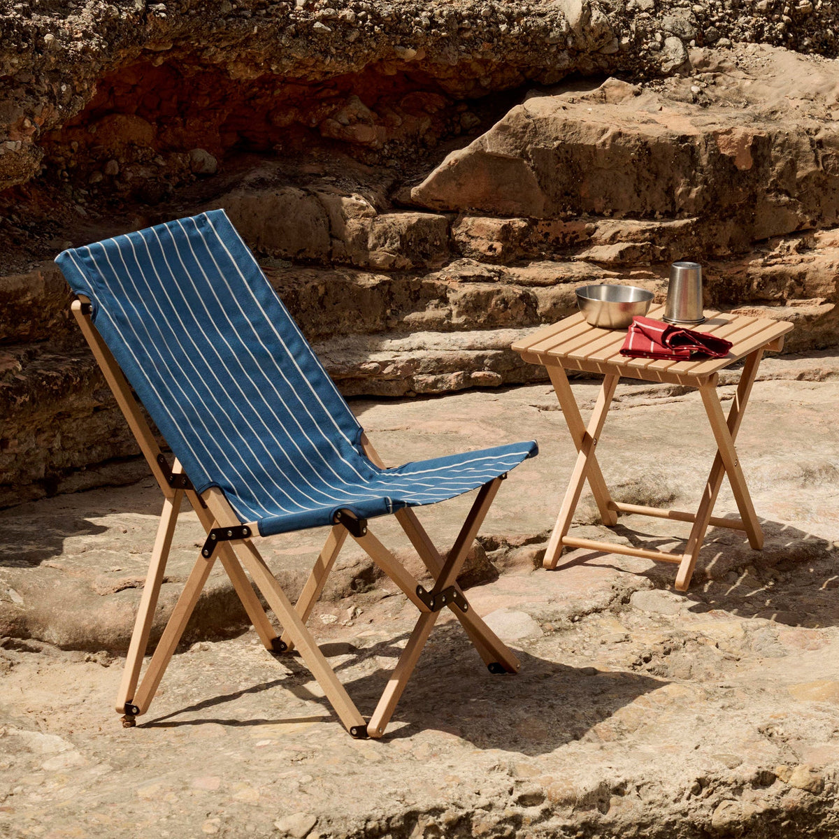 Silla plegable Outdoor Market · HAY · ambiente