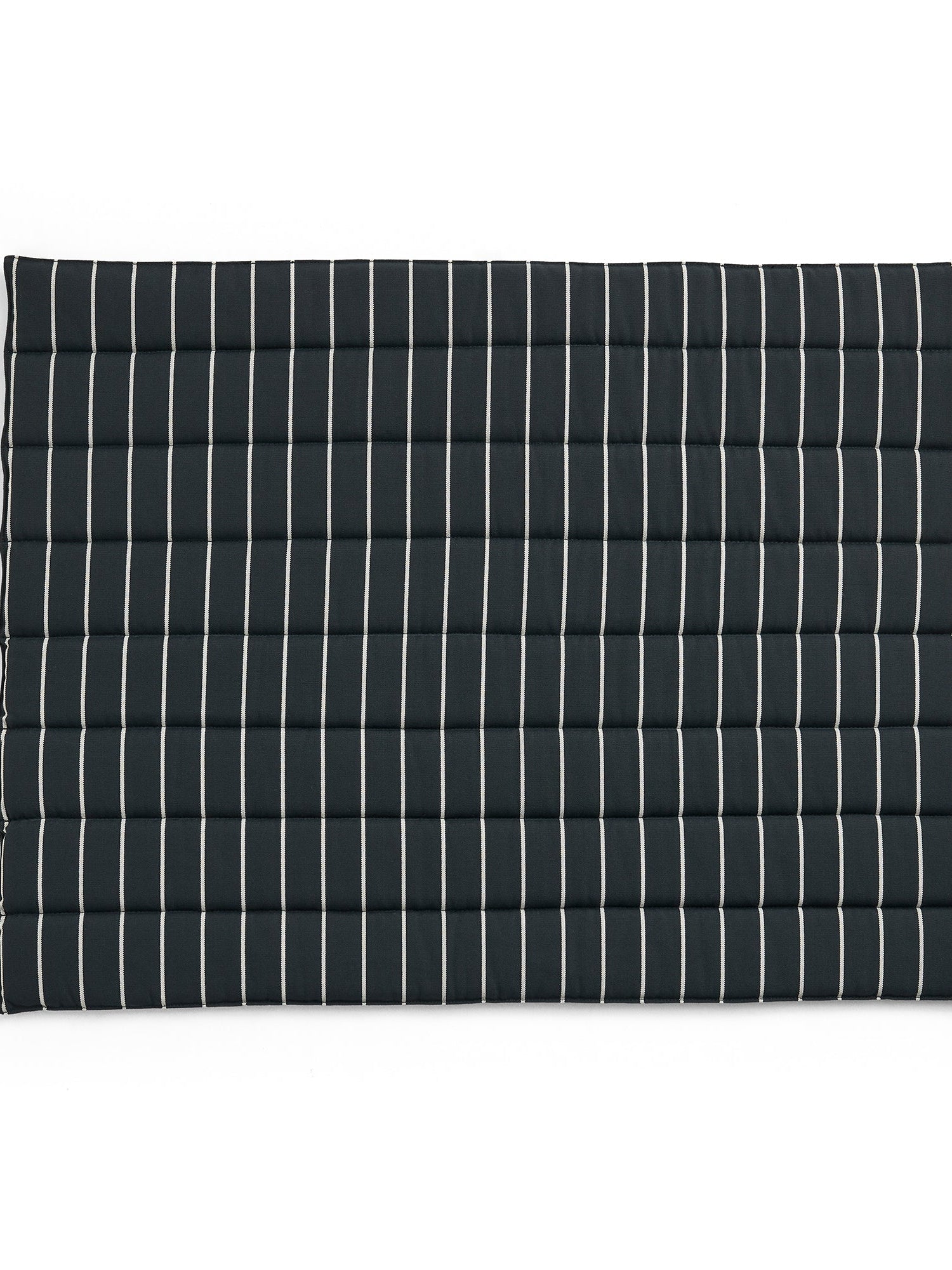 Cojines para sofá Outdoor Market · HAY · Black With Beige Stripe