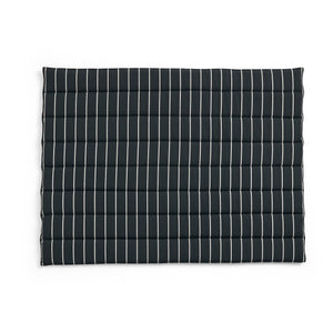 Cojines para sofá Outdoor Market · HAY · Black With Beige Stripe
