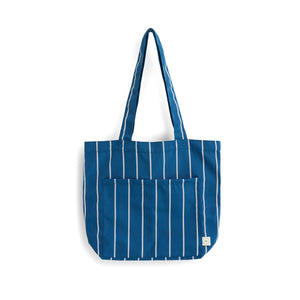 Bolsa tote Outdoor Market · HAY · Blue With Beige Stripe