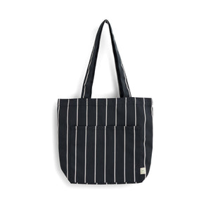 Bolsa tote Outdoor Market · HAY · Black With Beige Stripe