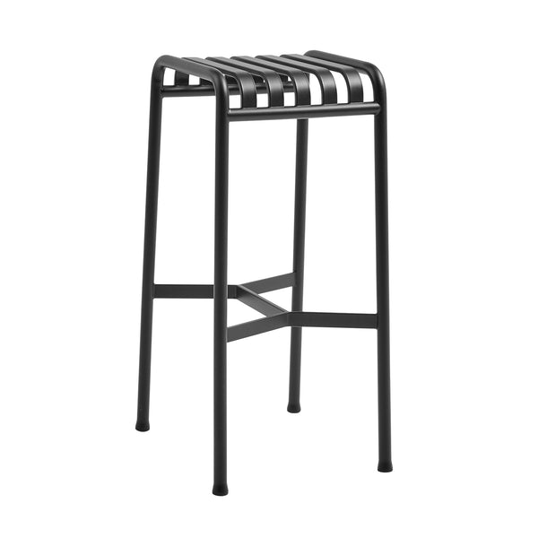Taburete alto Palissade · HAY · Anthracite
