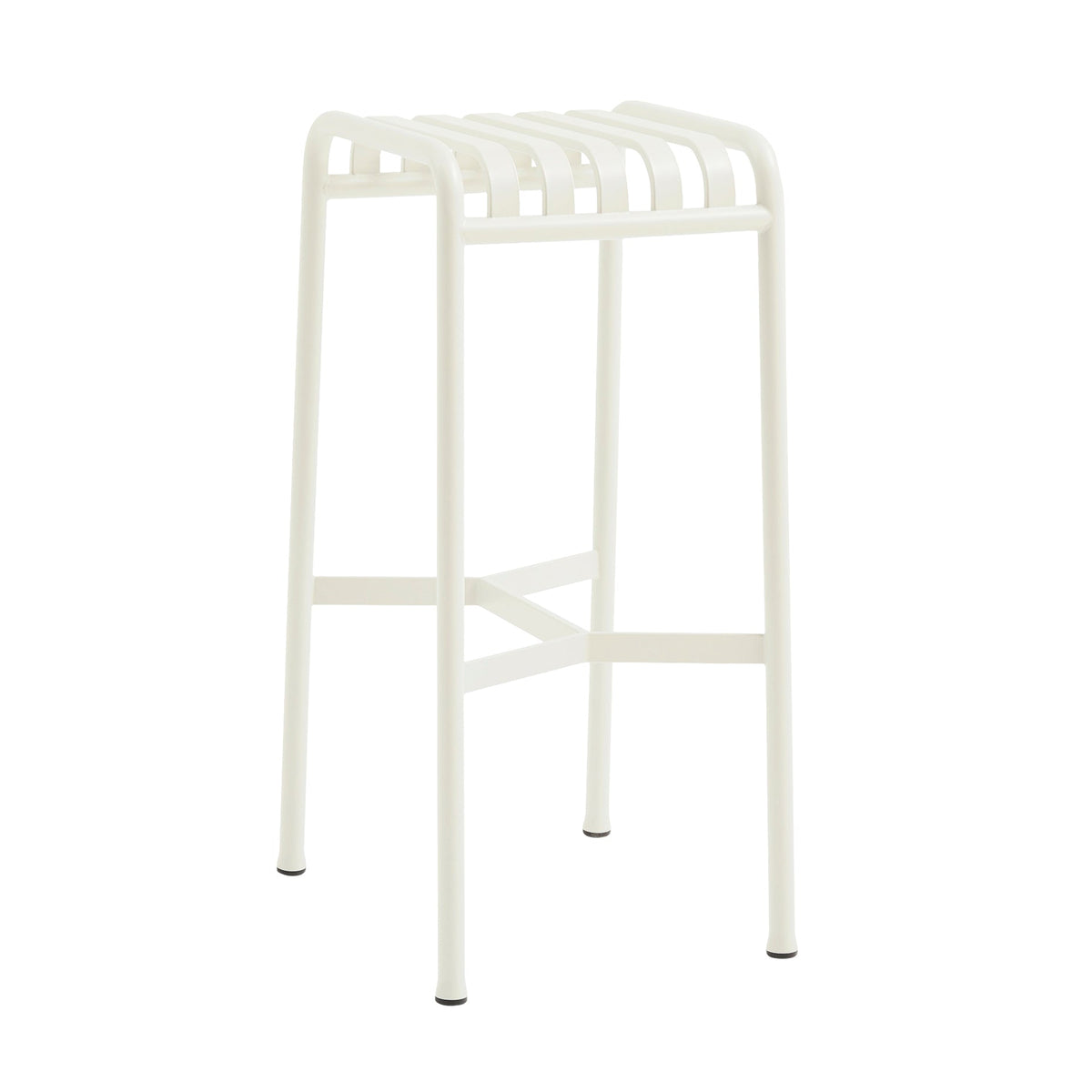 Taburete alto Palissade · HAY · Cream White