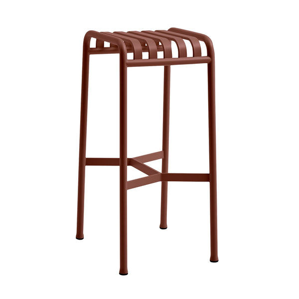 Taburete alto Palissade · HAY · Iron Red