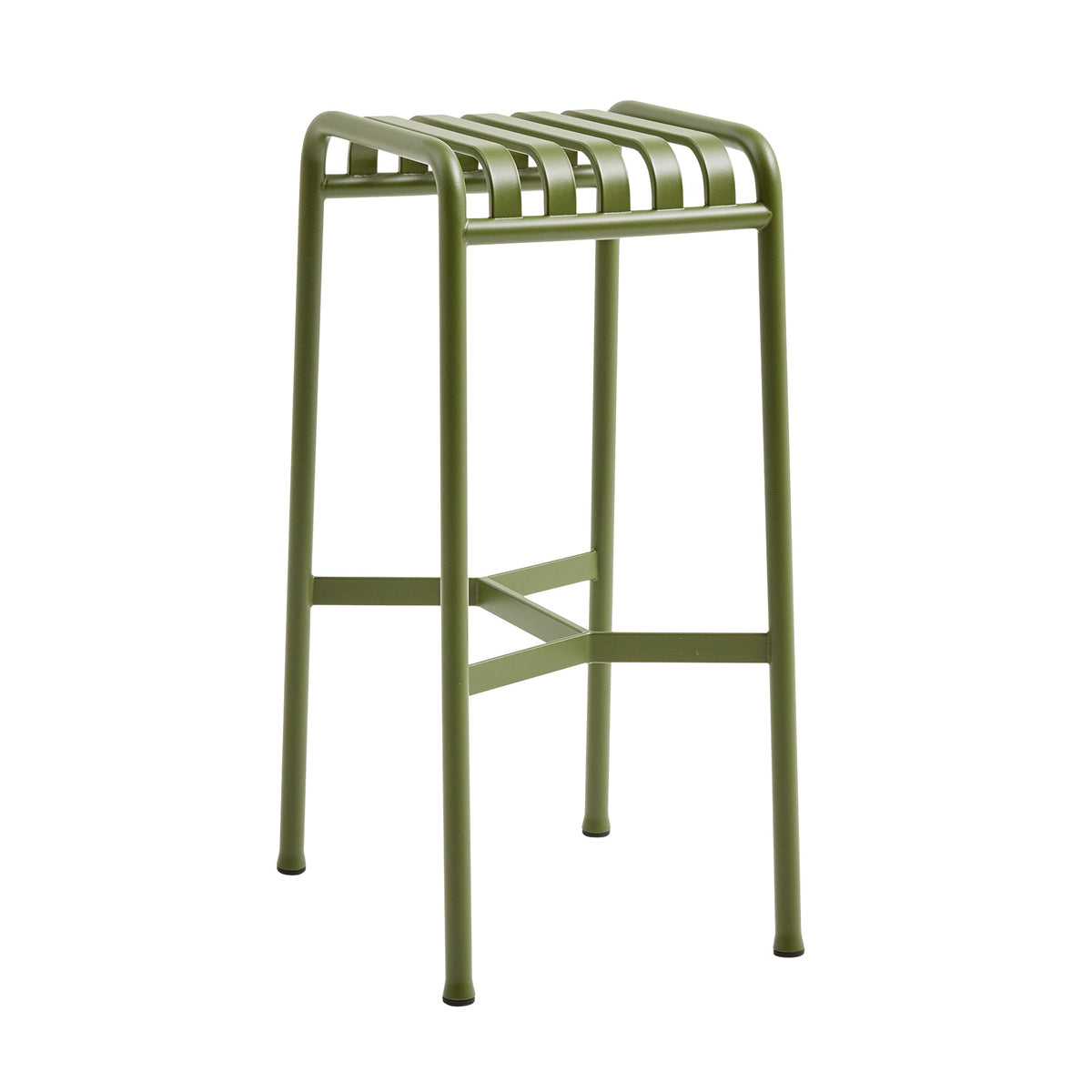 Taburete alto Palissade · HAY · Olive