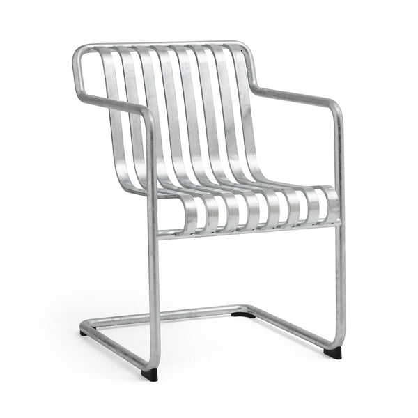 Sillón de comedor Palissade Cantilever · HAY · Galvanised