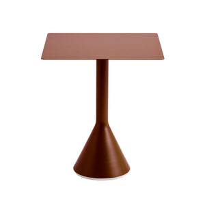 Mesa bistró Cone Palissade · HAY · Iron Red / 65 x 65 cm