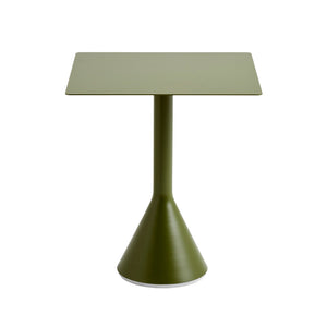 Mesa bistró Cone Palissade · HAY · Olive Green / 65 x 65 cm